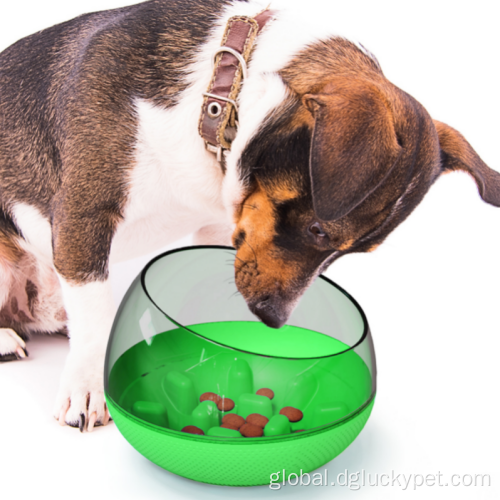 Capsule Wiggle Dog Bowl Hot Sale Slow Feeder Puppy Bowl Manufactory